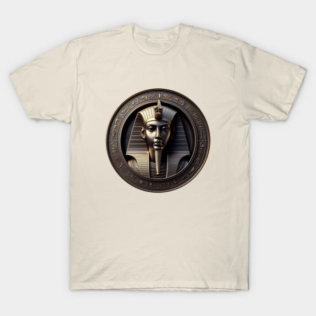 Pharaoh medallion T-Shirt by Carlos M.R. Alves